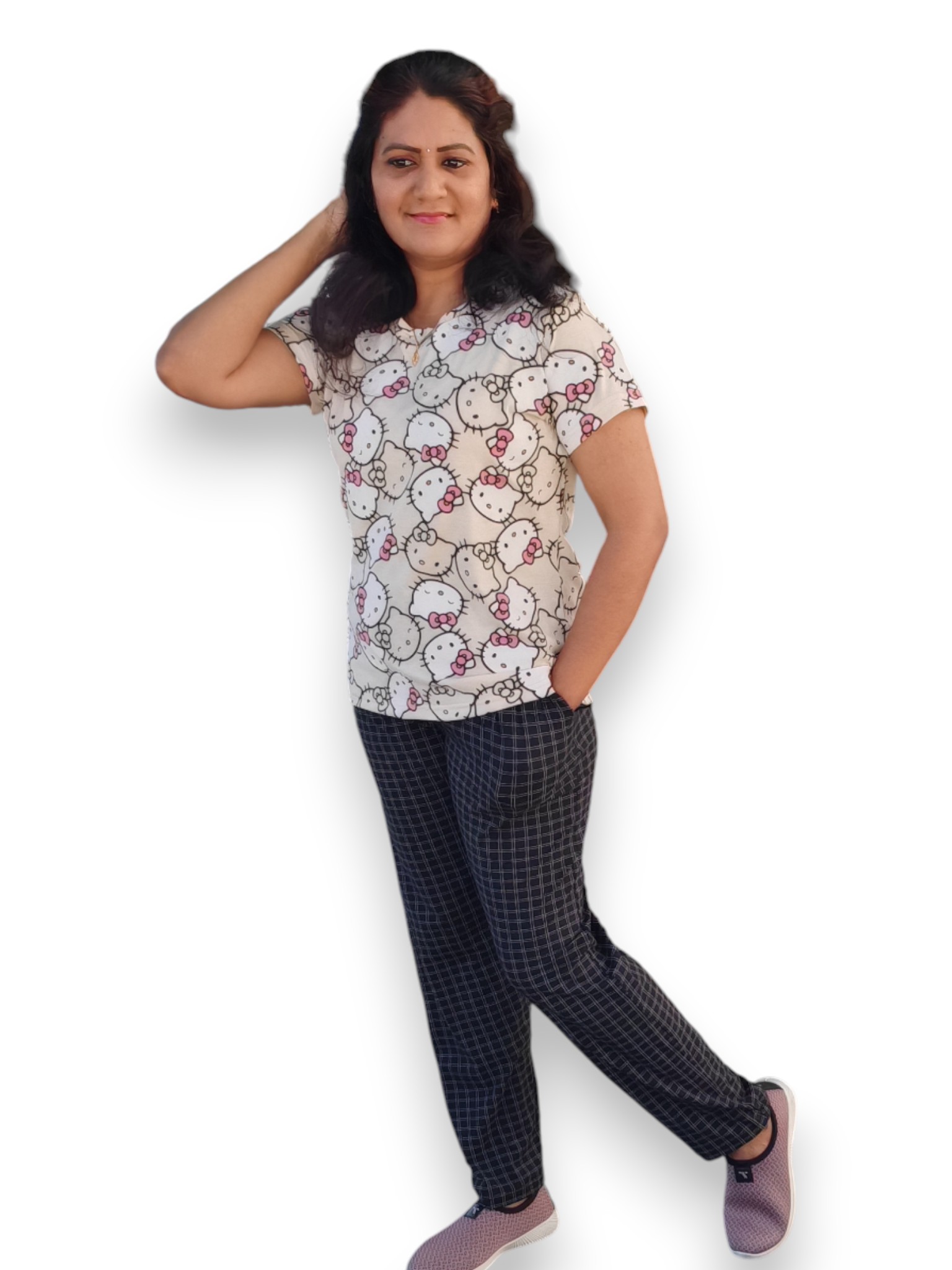 hello kitty pyjama set