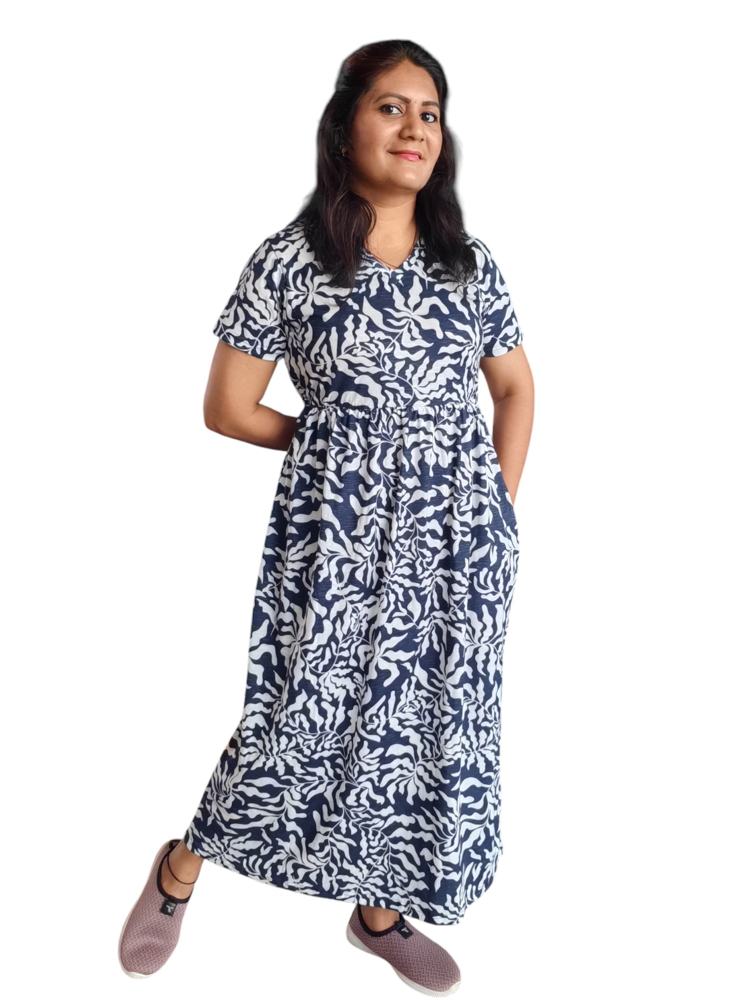 Dark Grey Maxi Nightdress