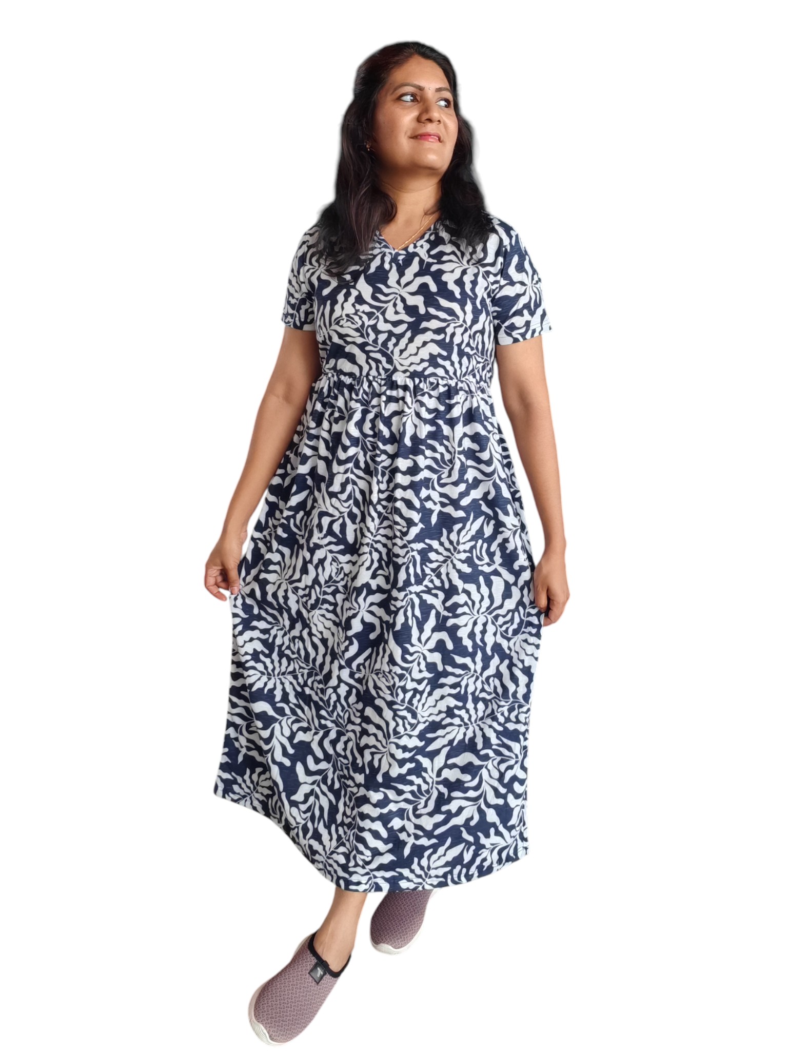 Dark Grey Maxi Nightdress