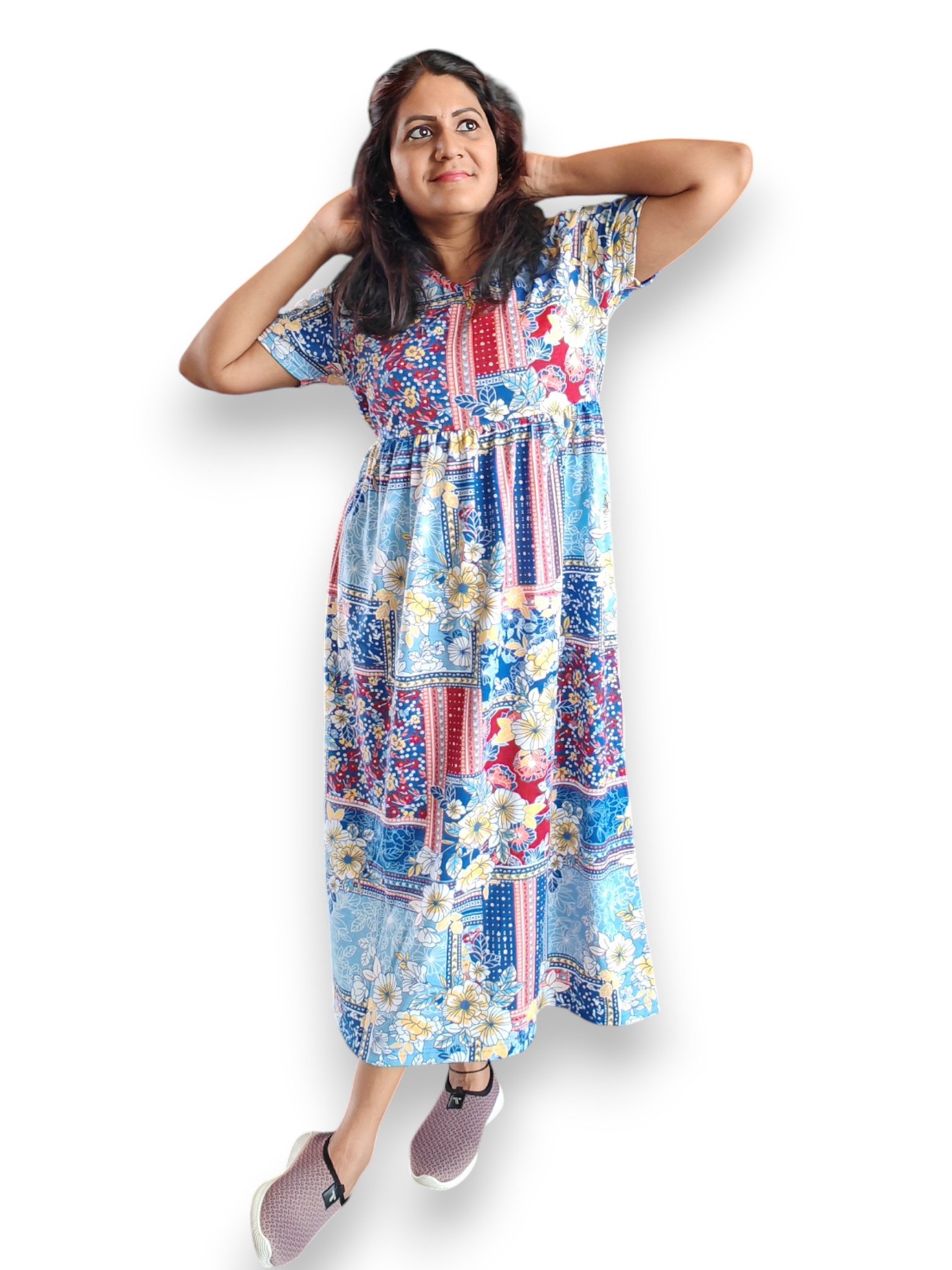 Multicolor Maxi Dress