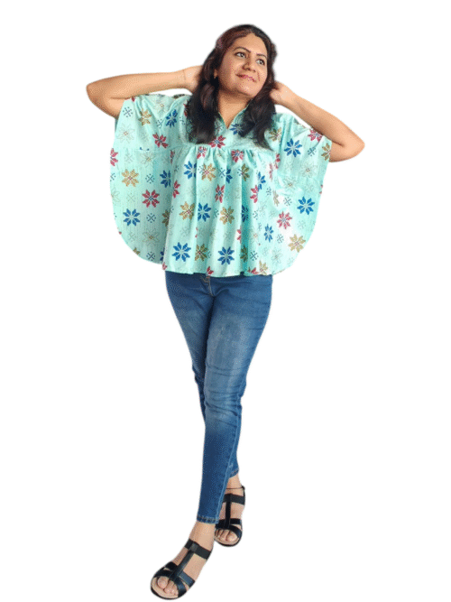 Butterfly Top Light Blue